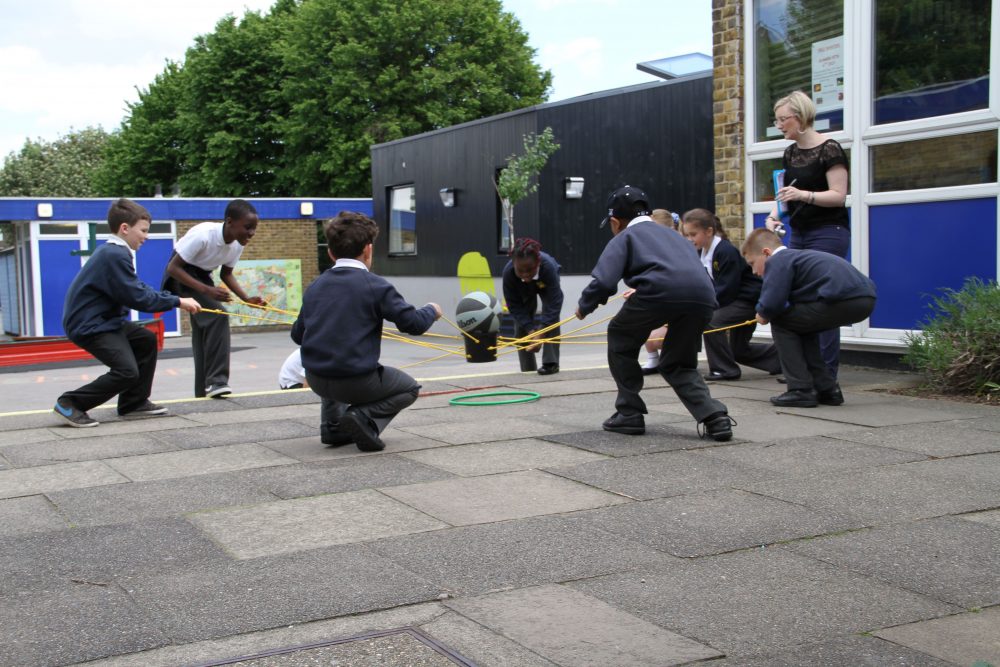 Year 4 young people fun activities