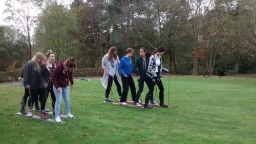 Organising team skills in Derbyshire