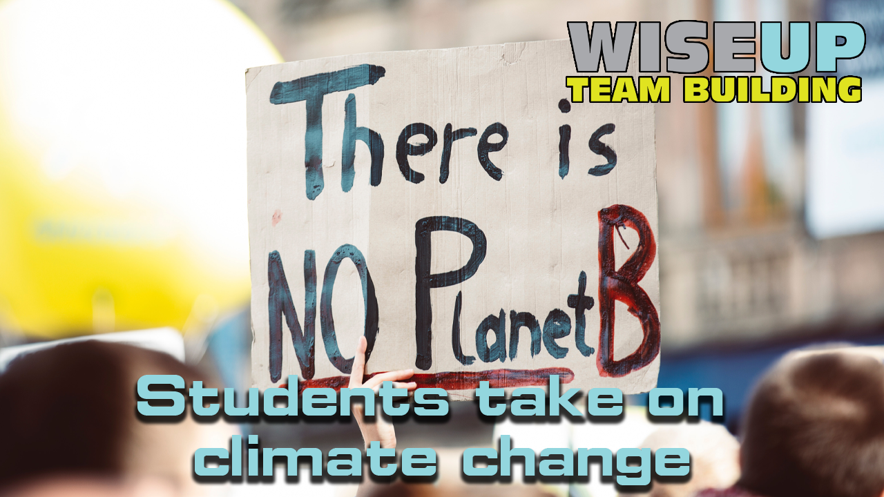 Students take on climate change